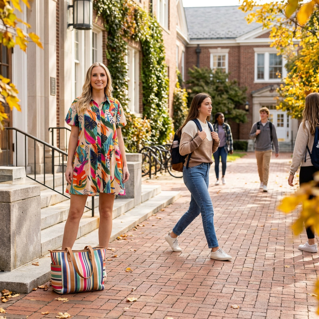 The Tropical Shirt Dress