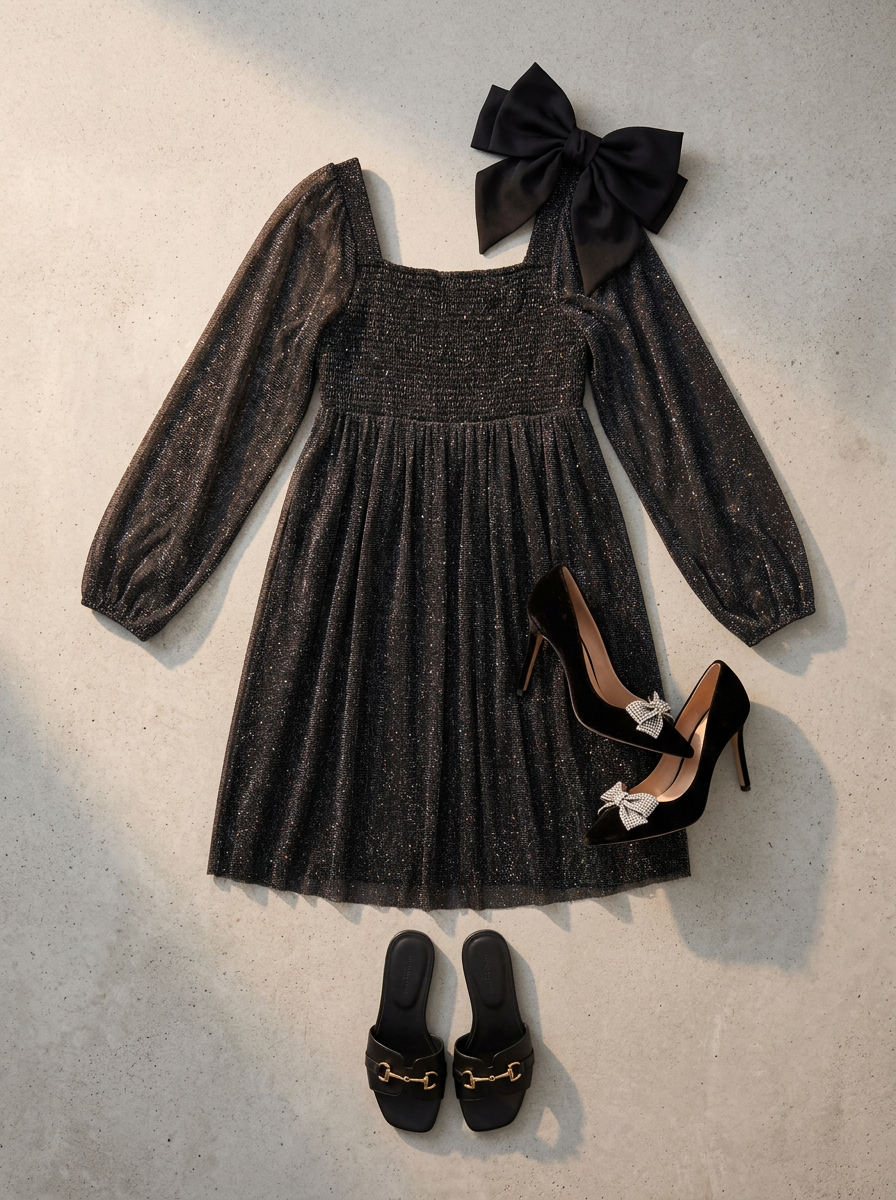 The Glitter Midi Moment