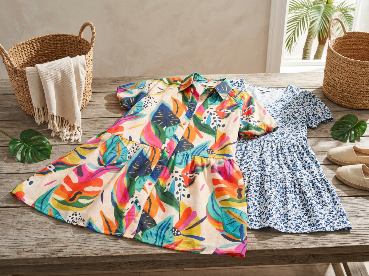 The Tropical Button-Front Mini You'll Reach for on Repeat