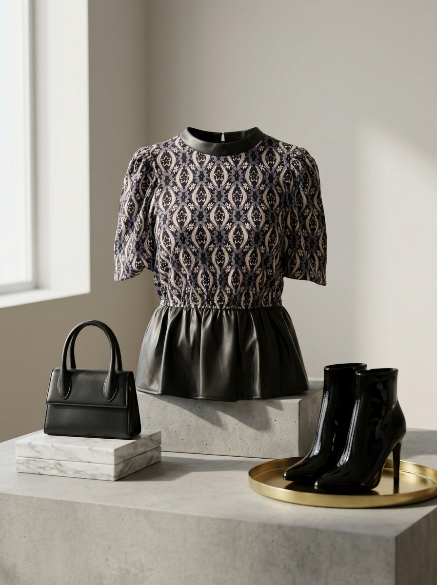 The Edgy Peplum