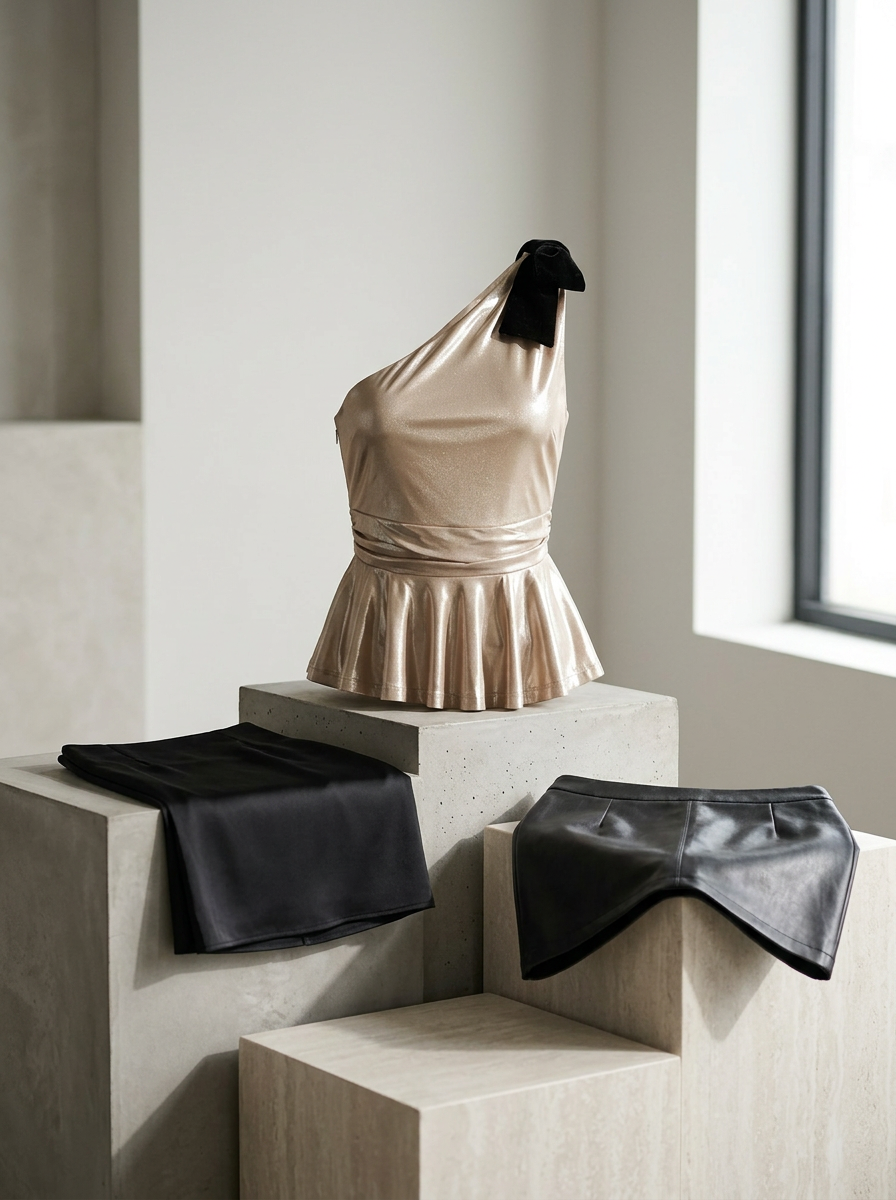 The One-Shoulder Shine