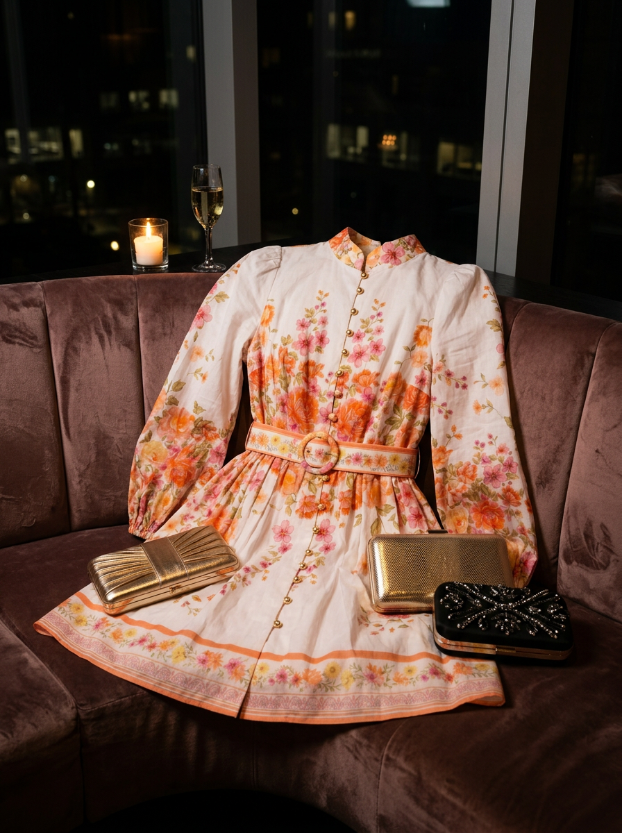 The Flirty Floral Mini