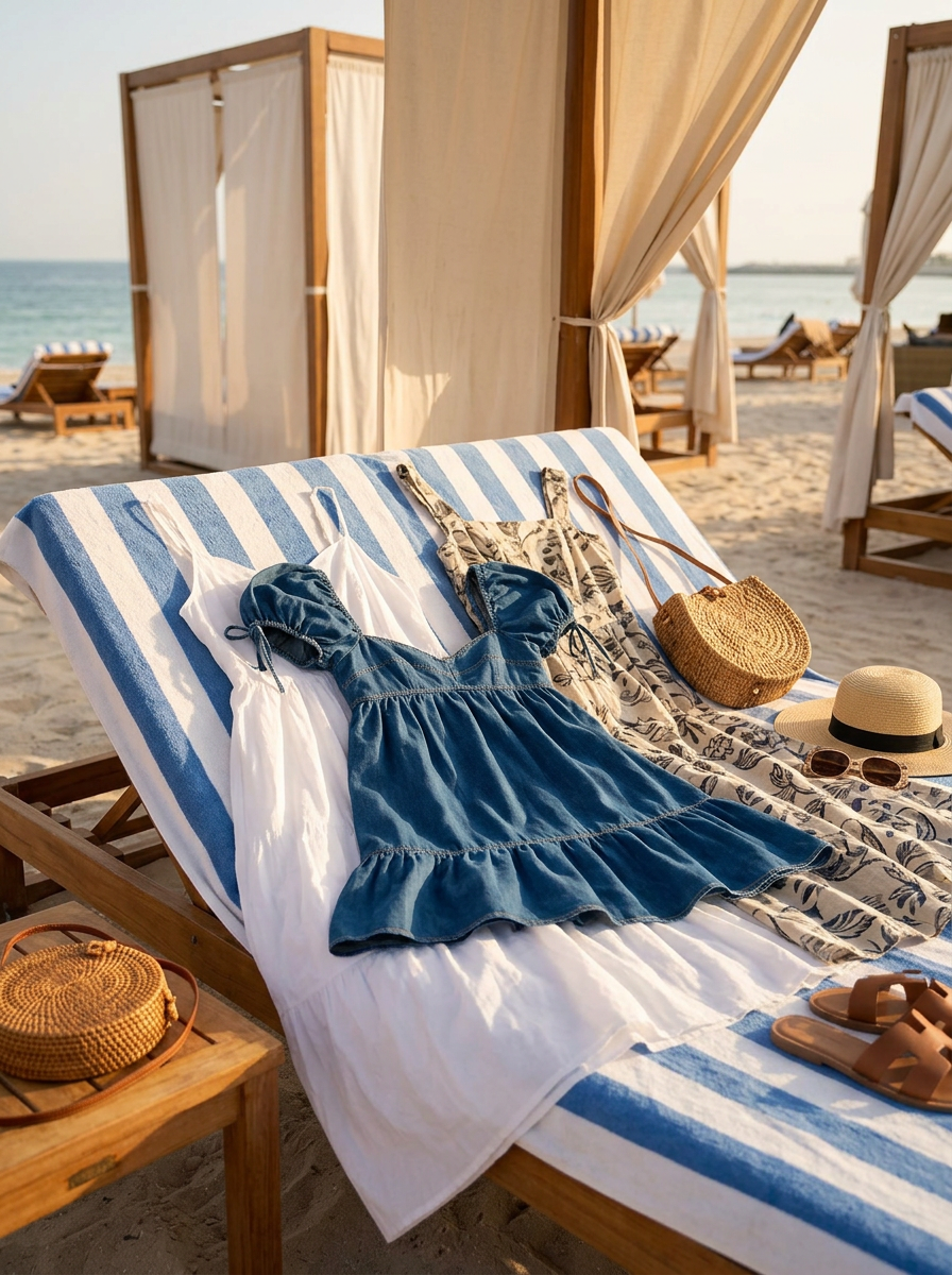 The Denim Throw-On Dress