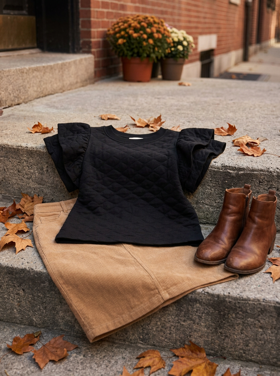 The Quilted Statement Top