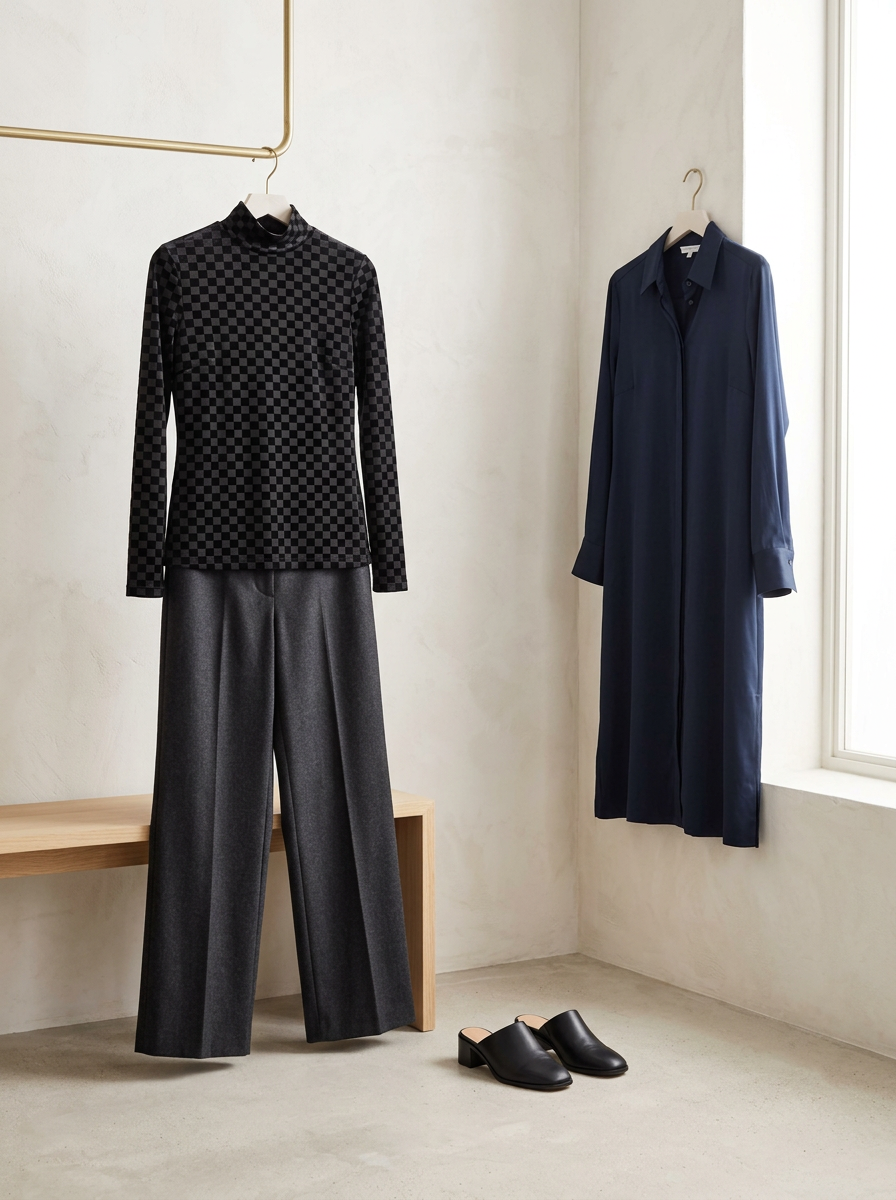 The Velvet Mock-Neck Top
