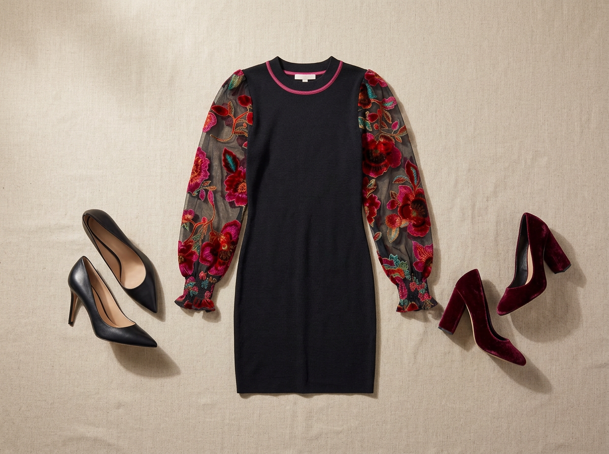 The Long Sleeve Black Dress That Makes Fall Styling Easy