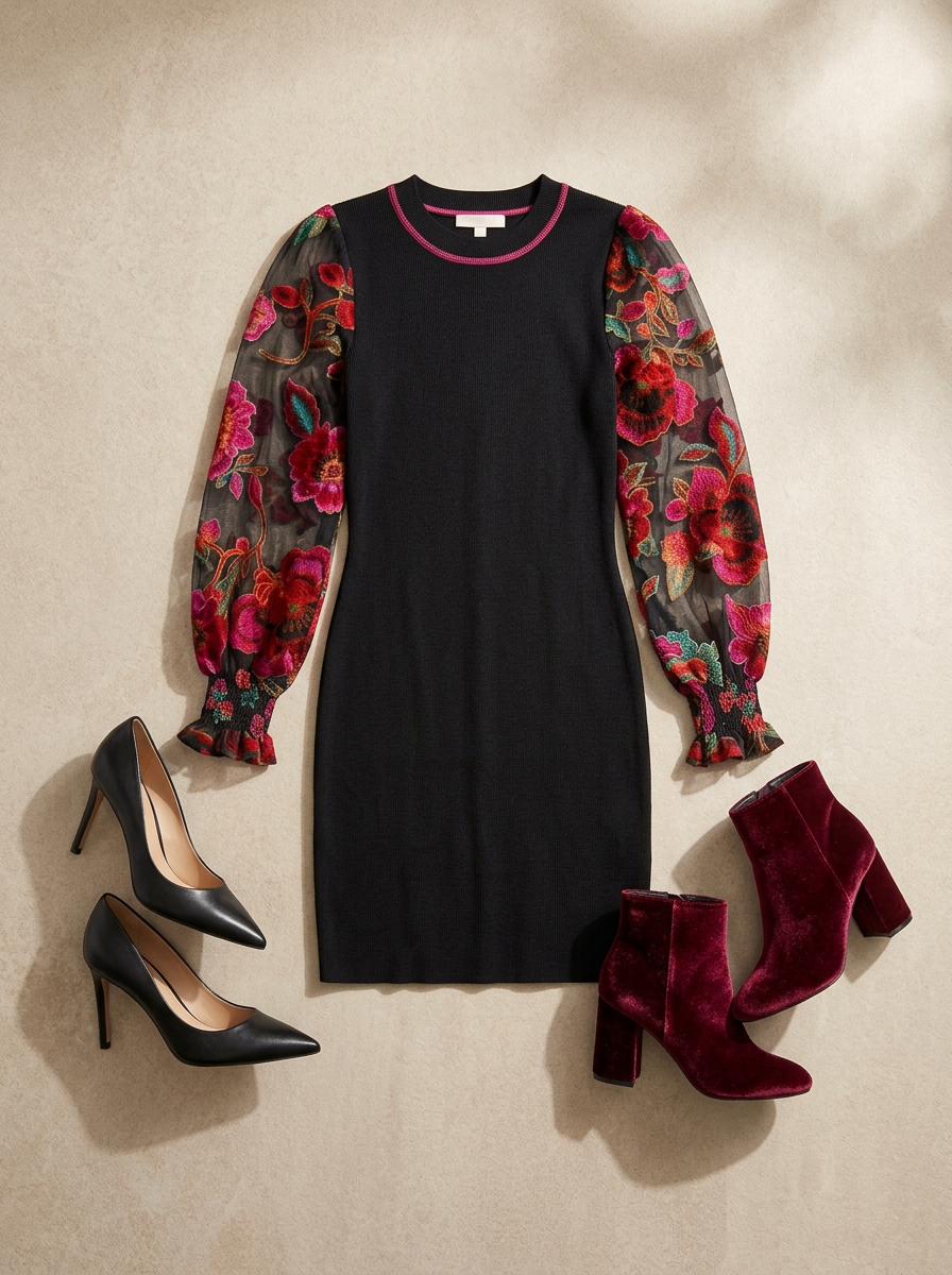 The Statement Sweater Dress