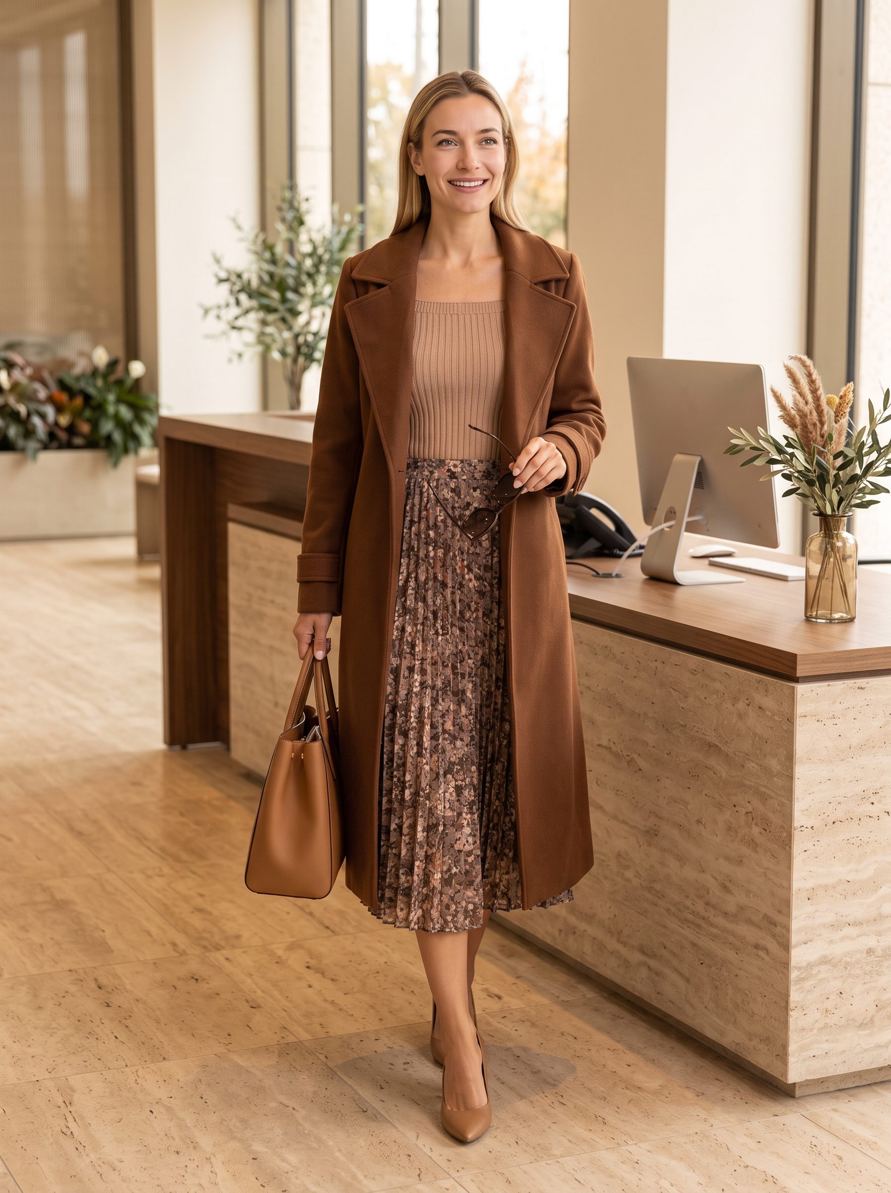 The Polished Knit Layer