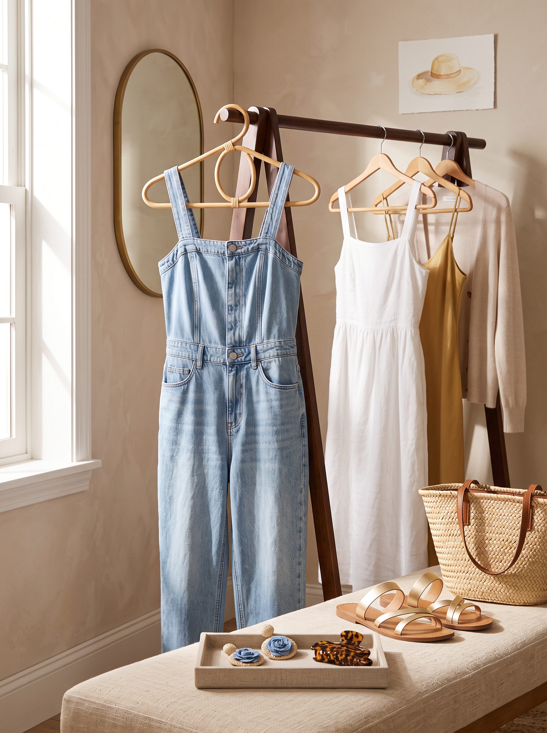 The Denim Floral Finish
