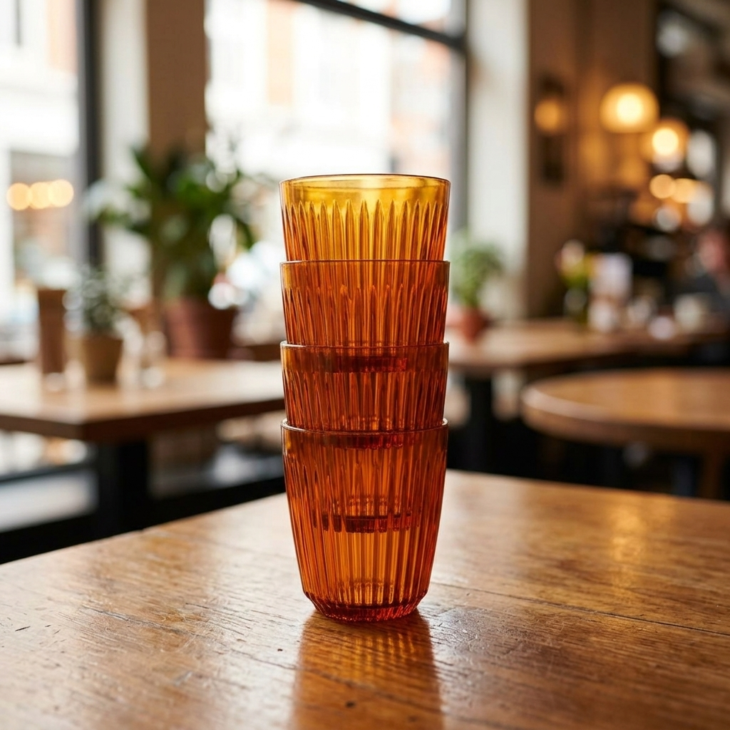 8 oz Amber 4-pack