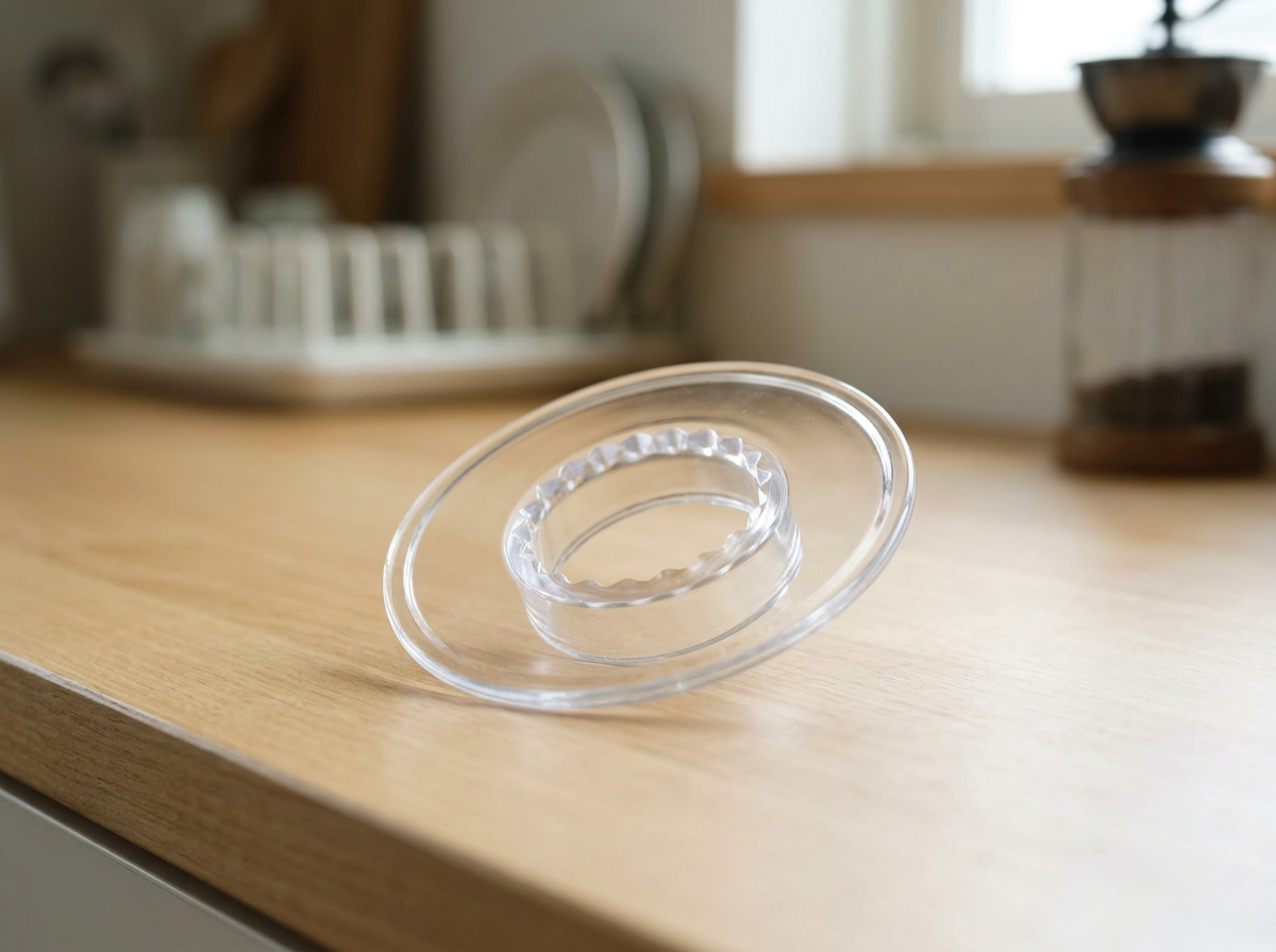 Praktisk ring för stabil placering