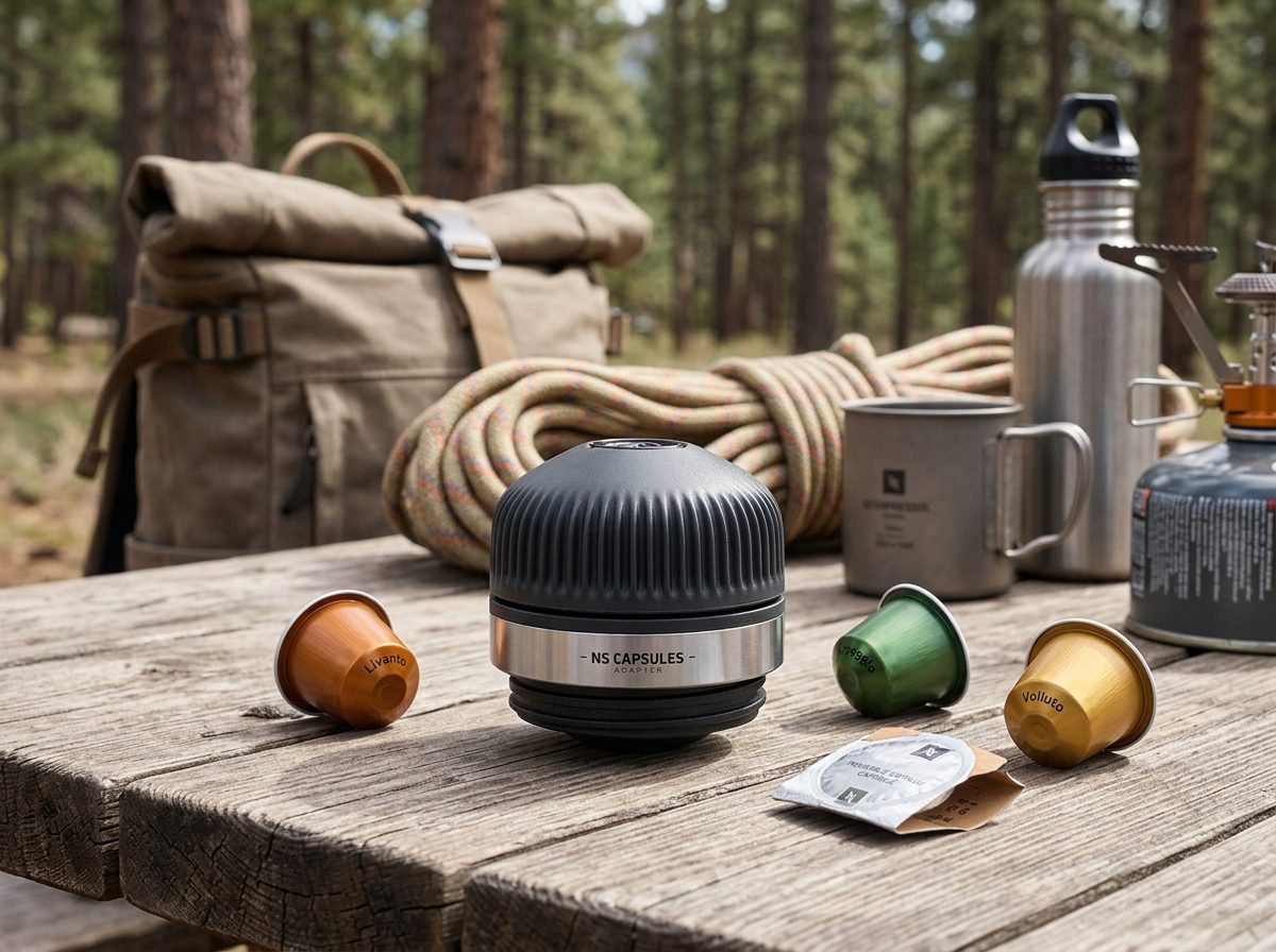 Gjør Nanopresso kompatibel med kapsler