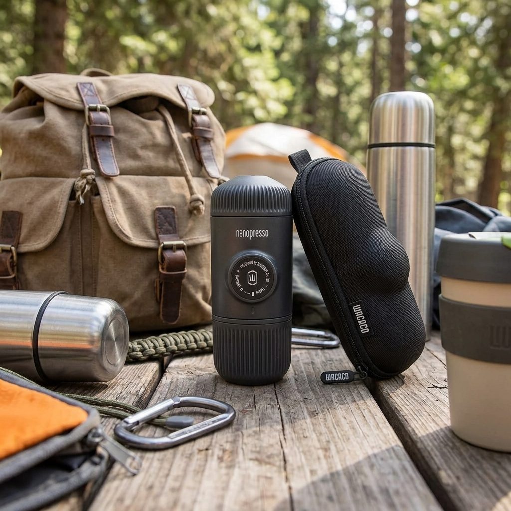 Nanopresso med etui